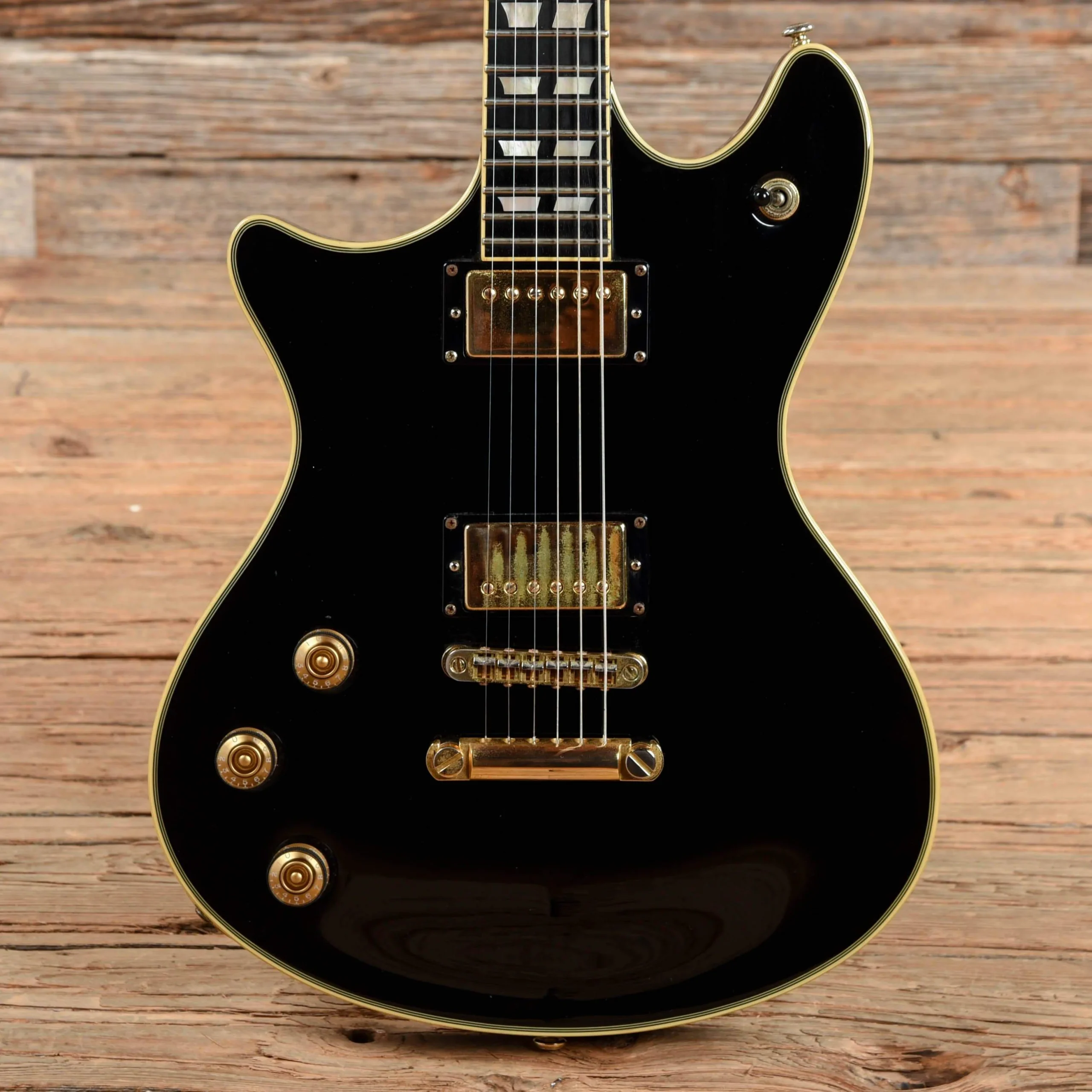 Schecter Tempest Custom Gloss Black 2011 LEFTY