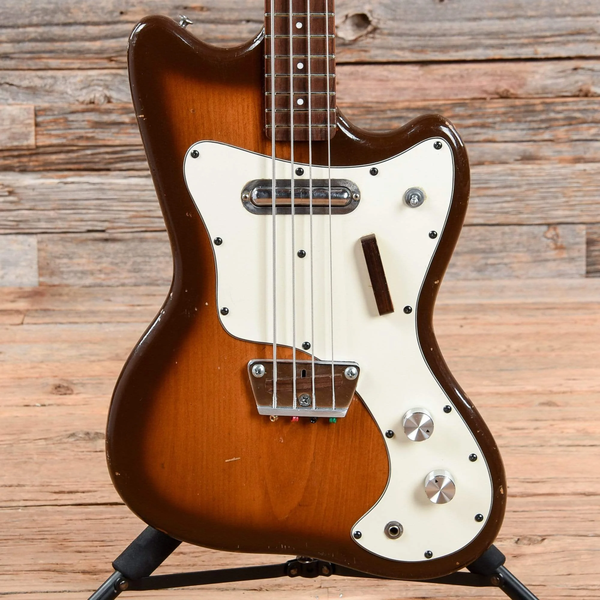 Silvertone 1442 Bass Brown Burst 1960s