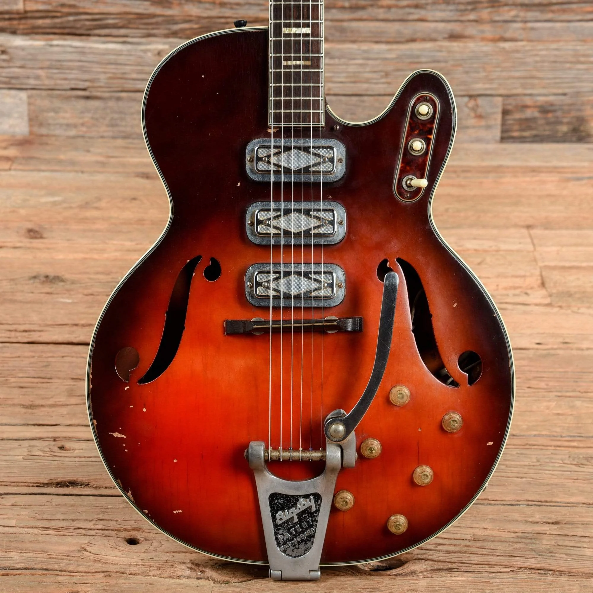 Silvertone 1454 Redburst 1963