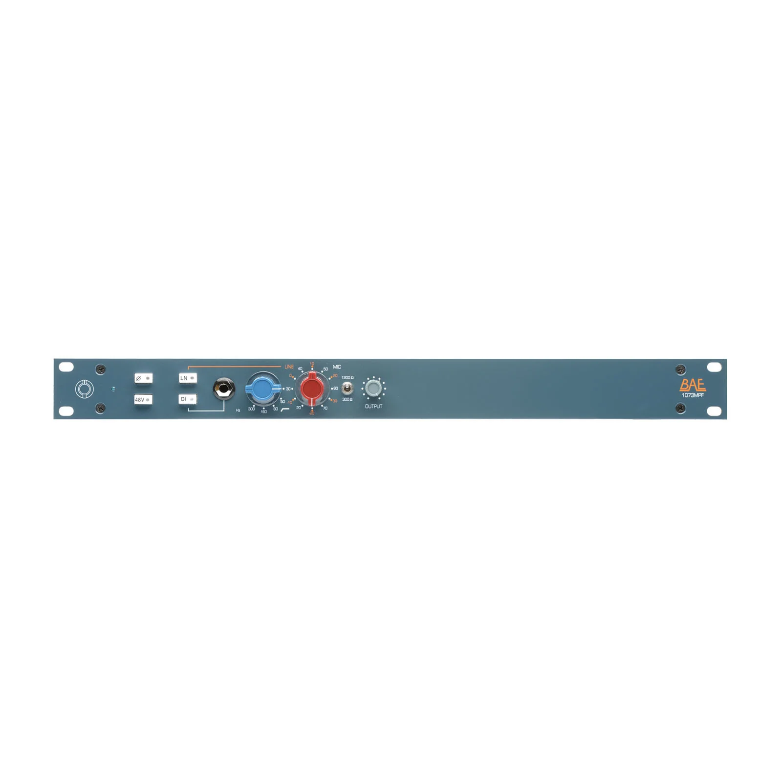 BAE 1073MPF 19" Single Channel Mic pre with Filter and Power Supply