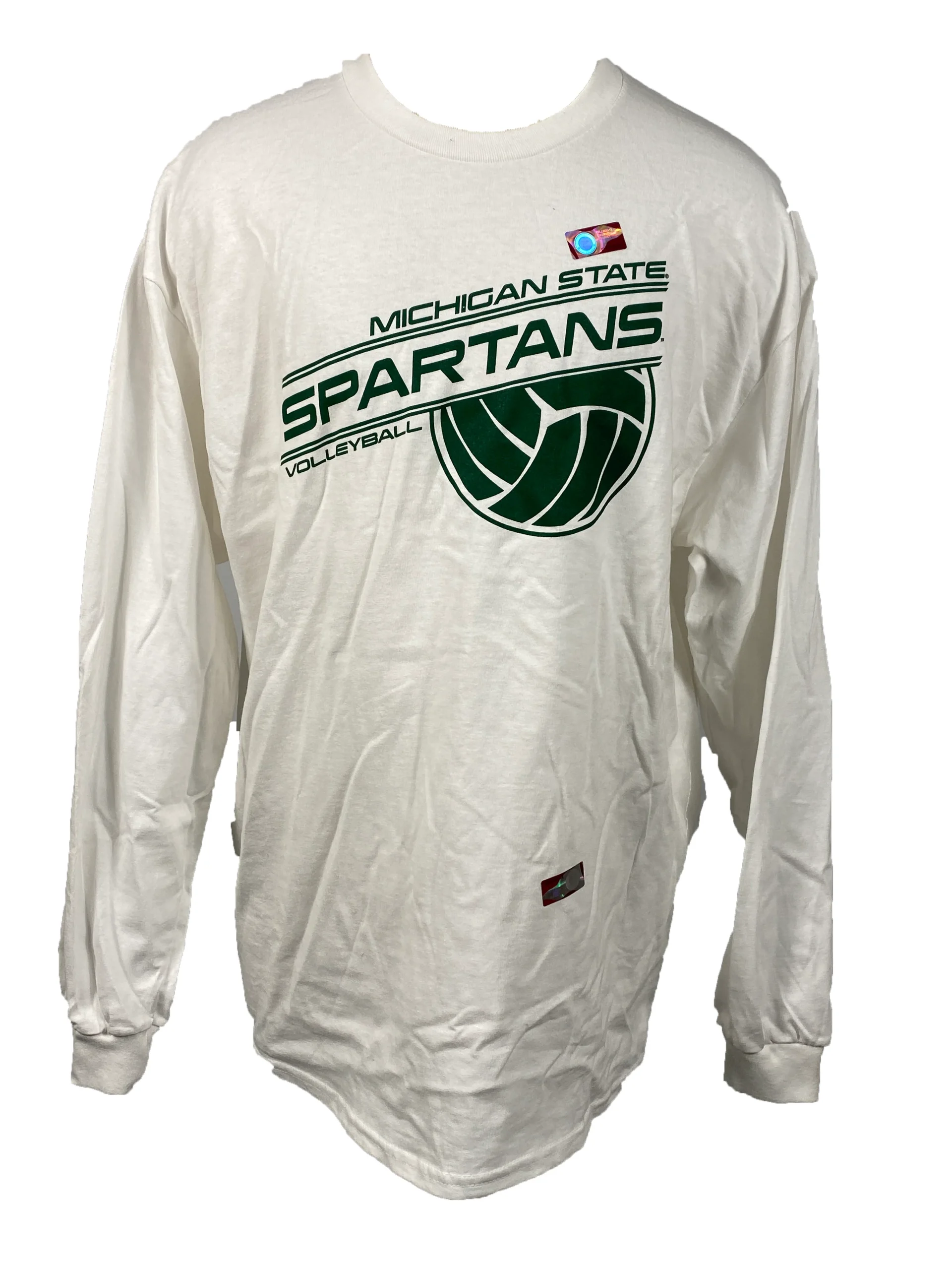 Spartan Volleyball Long Sleeve T-Shirt Unisex Size S