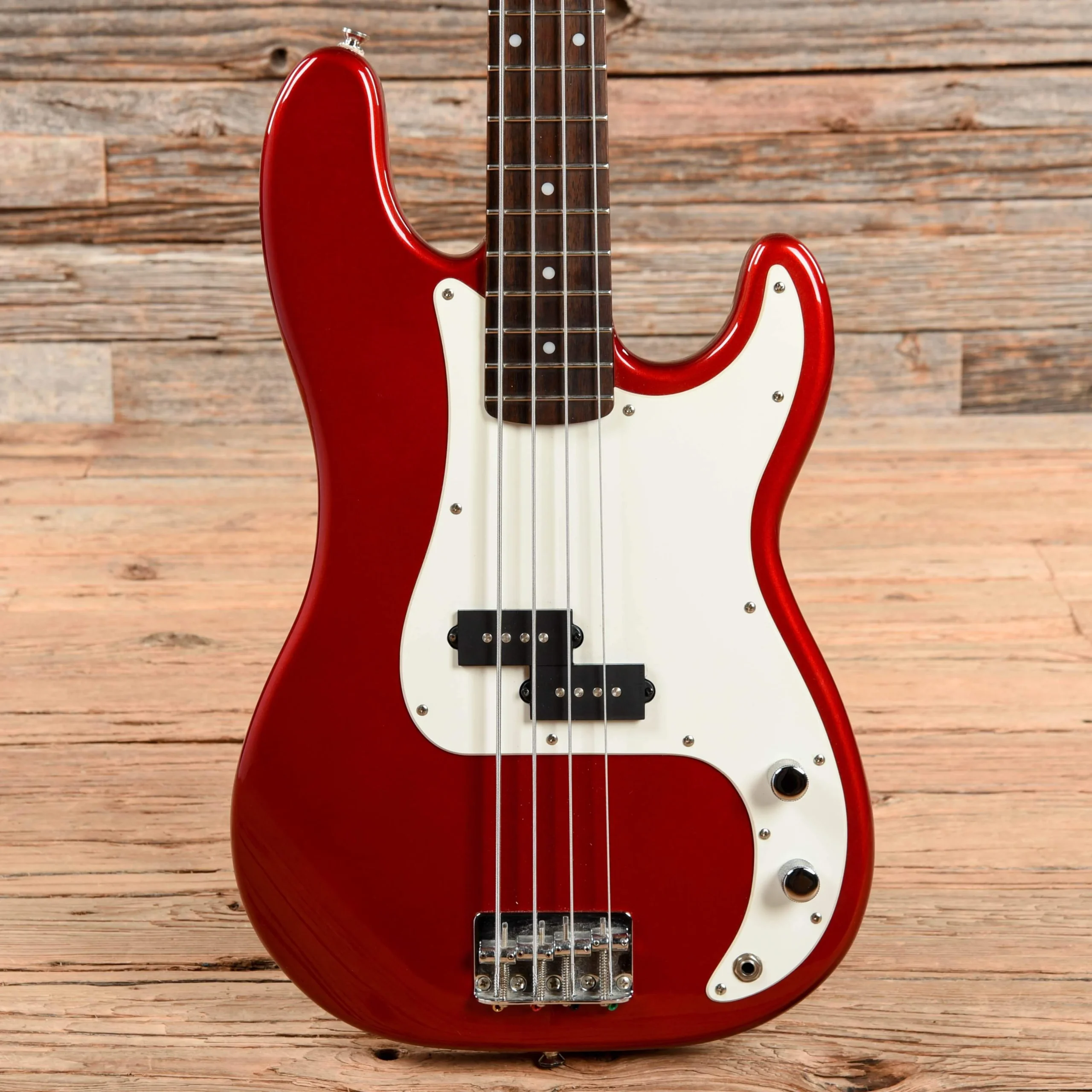 Squier Affinity Series Precision Bass Candy Apple Red 2007