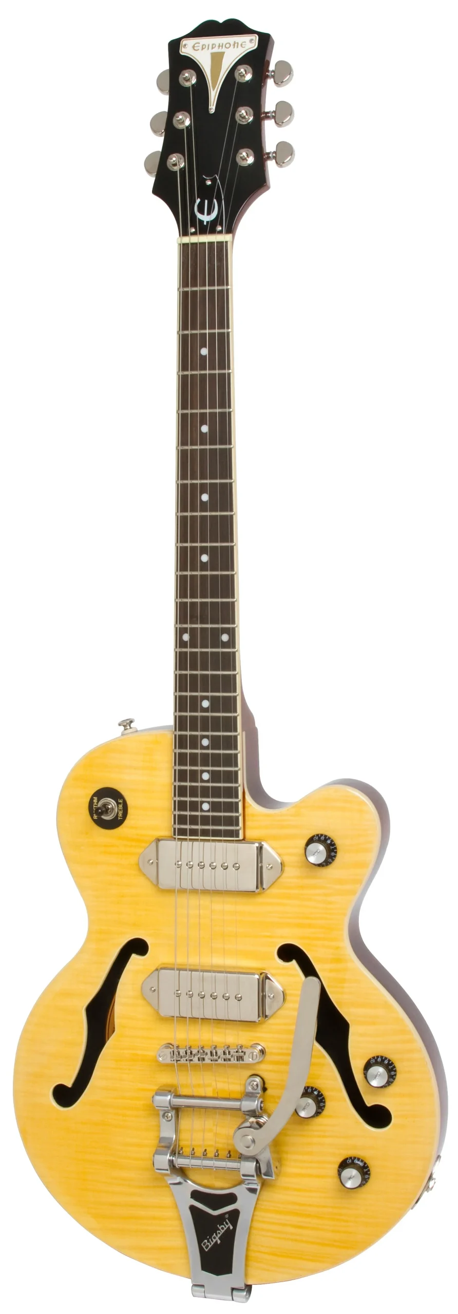 static.gibson.com_product-images_Epiphone_EPI1XH386_Antique_Natural_P_Wildkat-AN1.webp Epiphone Wildkat (Bigsby), Antique Natural