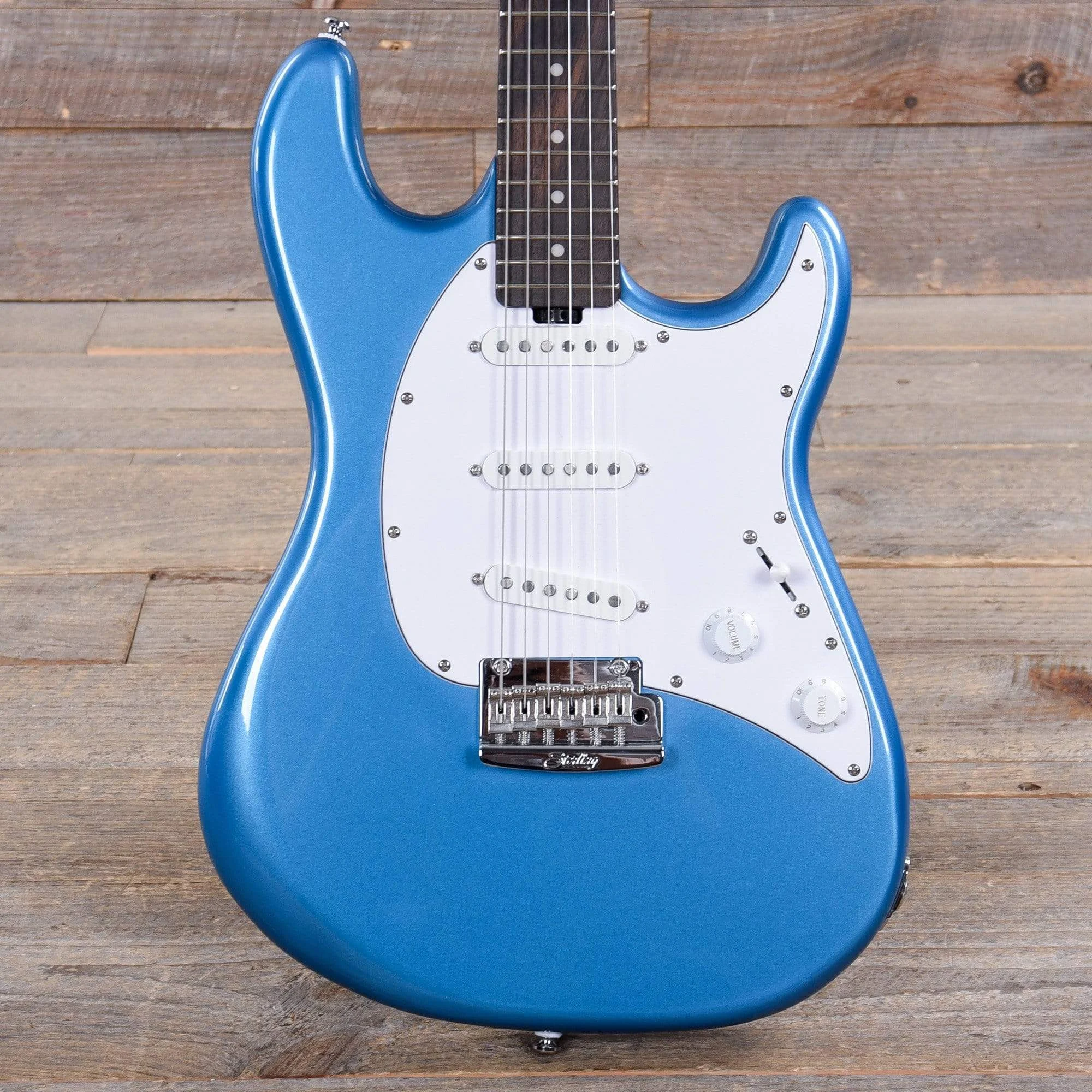 Sterling by Music Man Cutlass SSS Toluca Lake Blue