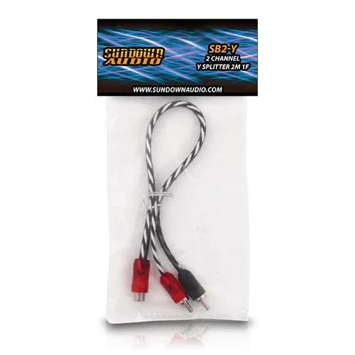 Sundown Audio SB2-Y 2-Channel RCA Y-Splitter