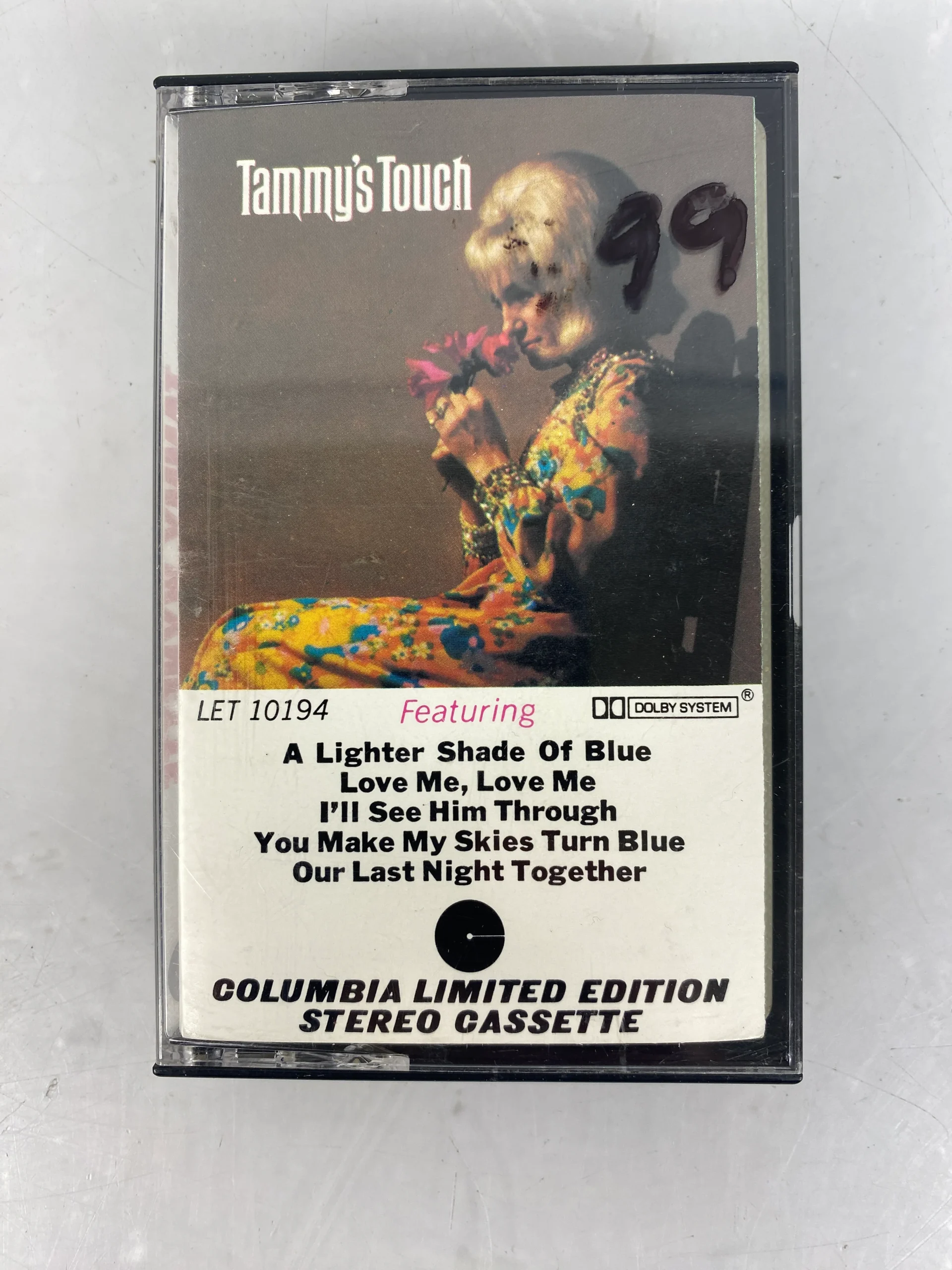 Tammy Wynette Tammy's Touch Columbia Limited Edition Cassette Tape