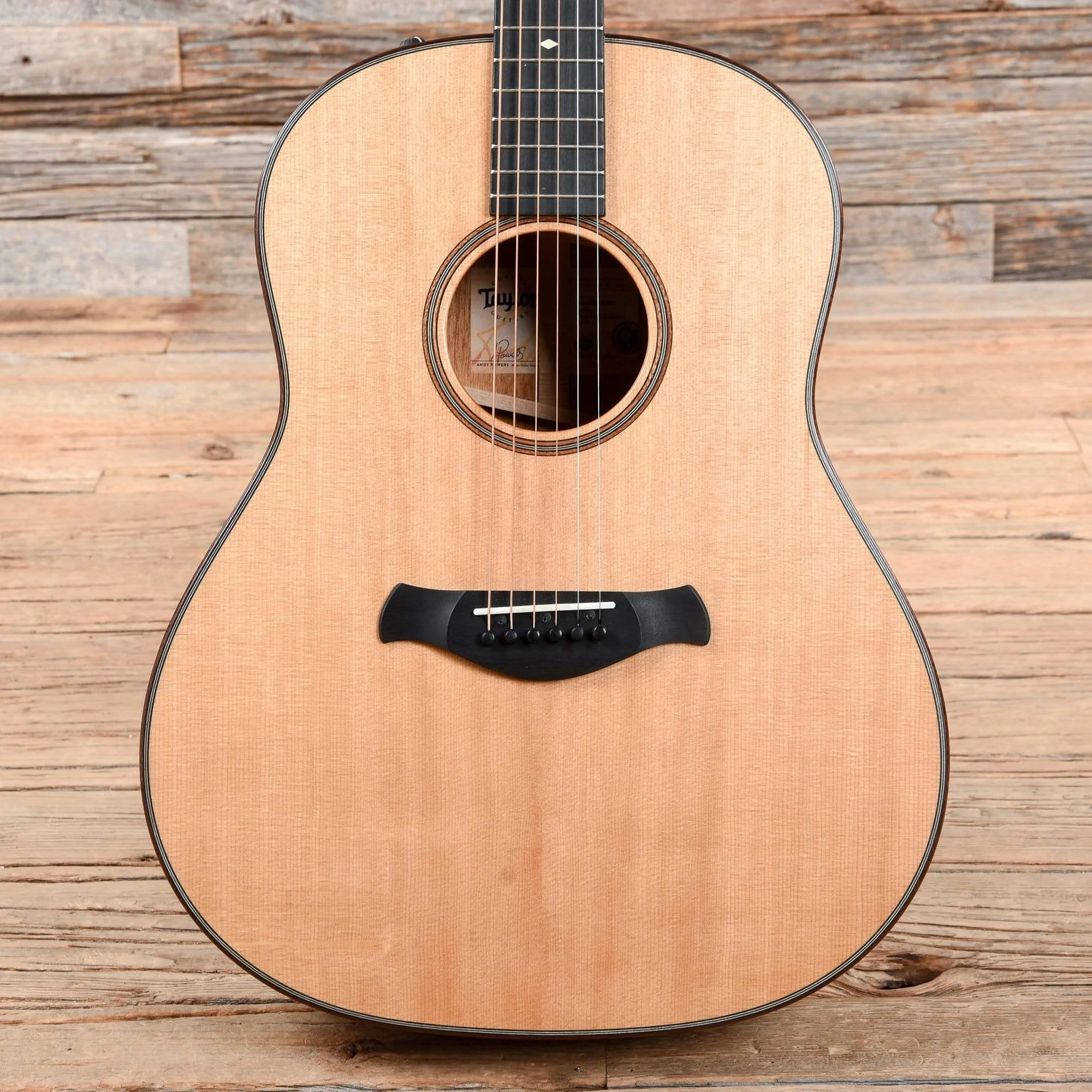 Taylor 517e Builder's Edition Torrefied Sitka/Tropical Mahogany Grand Pacific Natural ES2 2019