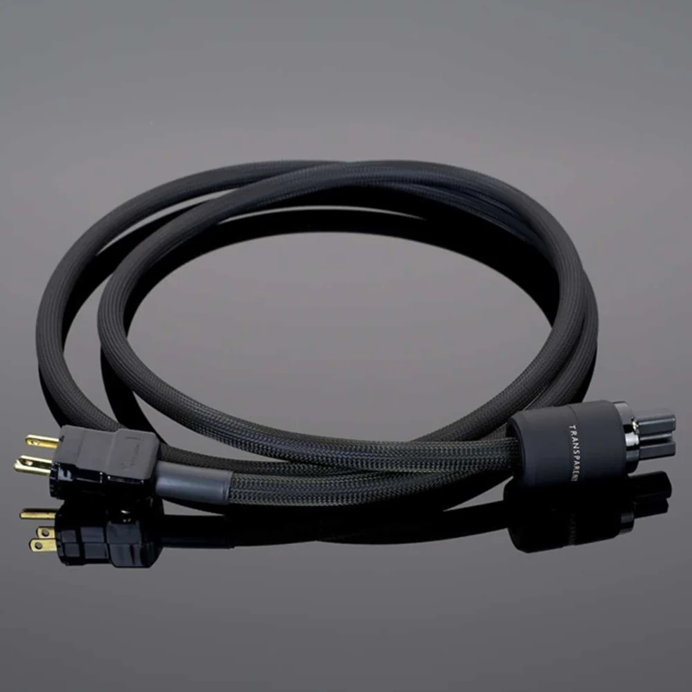 Transparent High Performance Power Cord