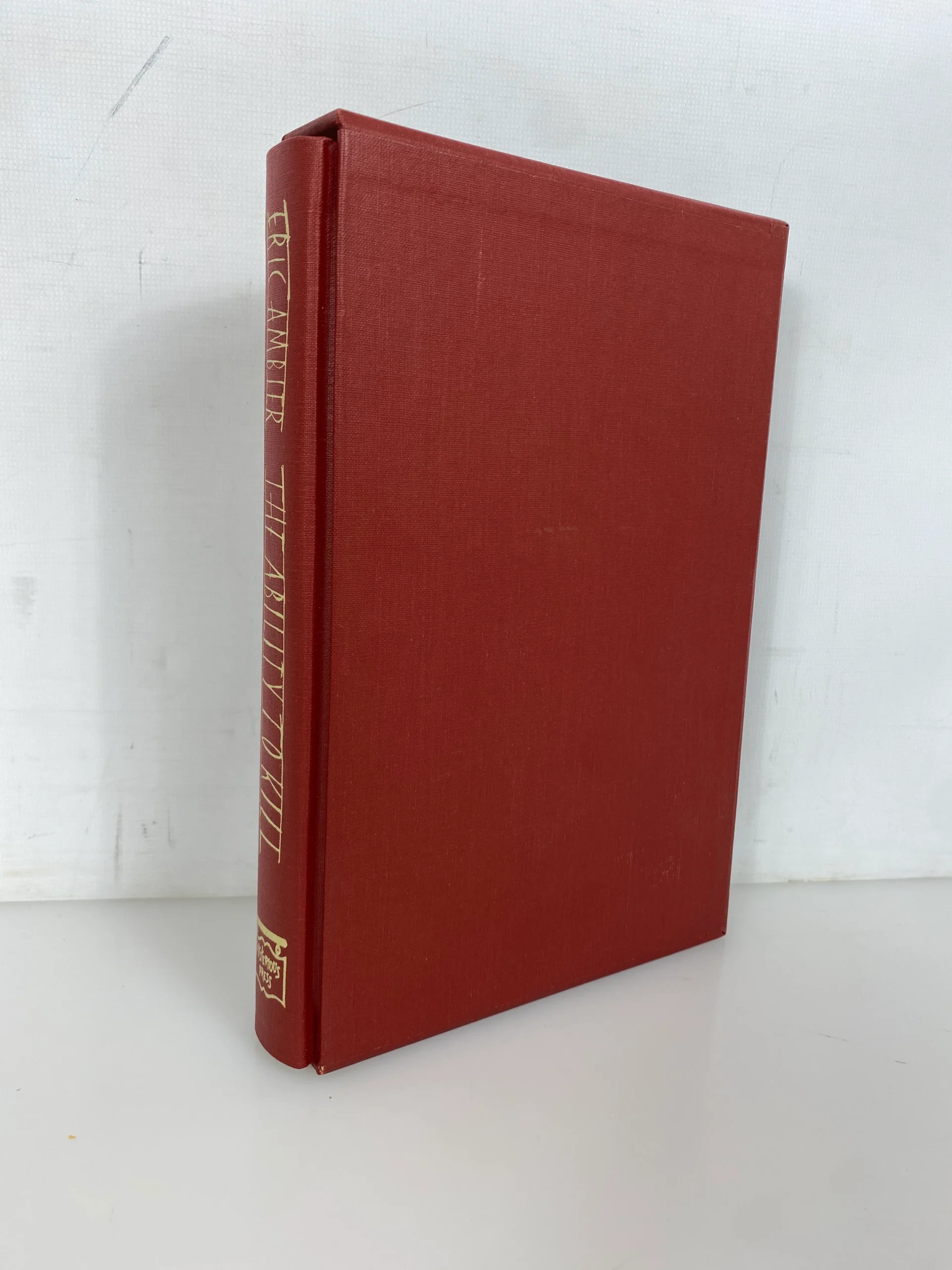 the-ability-to-kill-by-ambler-1987-signed-102250-mysterious-press-w-slipcase.webp The Ability to Kill by Ambler 1987 Signed 102/250 Mysterious Press w Slipcase