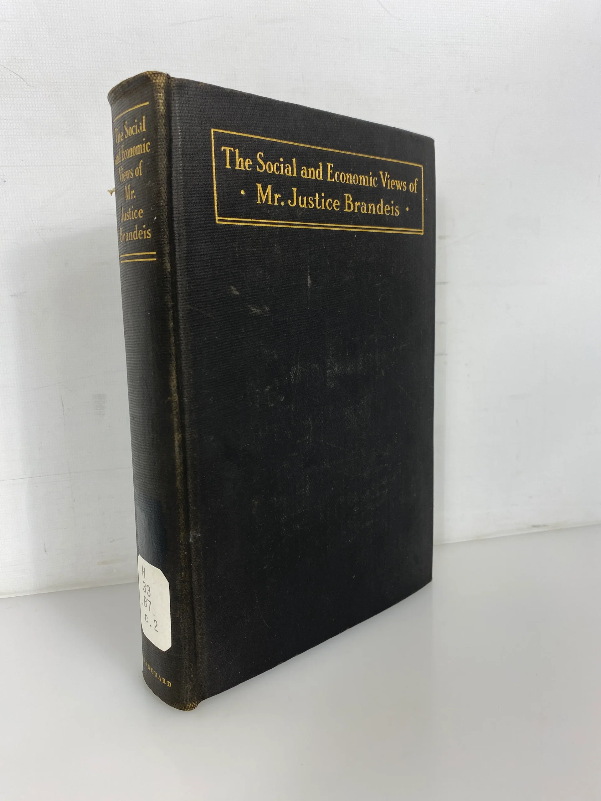 the-social-economic-views-of-mr_-justice-brandeis-1930-ex-library-hc.webp The Social & Economic Views of Mr. Justice Brandeis 1930 Ex-Library HC