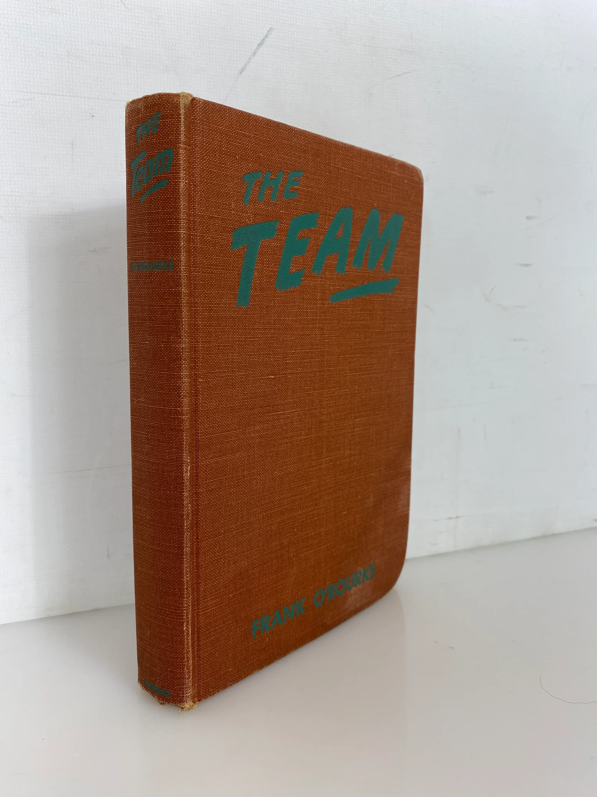 the-team-by-frank-orourke-a-barnes-sports-novel-1949-vintage-hc.webp The Team by Frank O'Rourke A Barnes Sports Novel 1949 Vintage HC