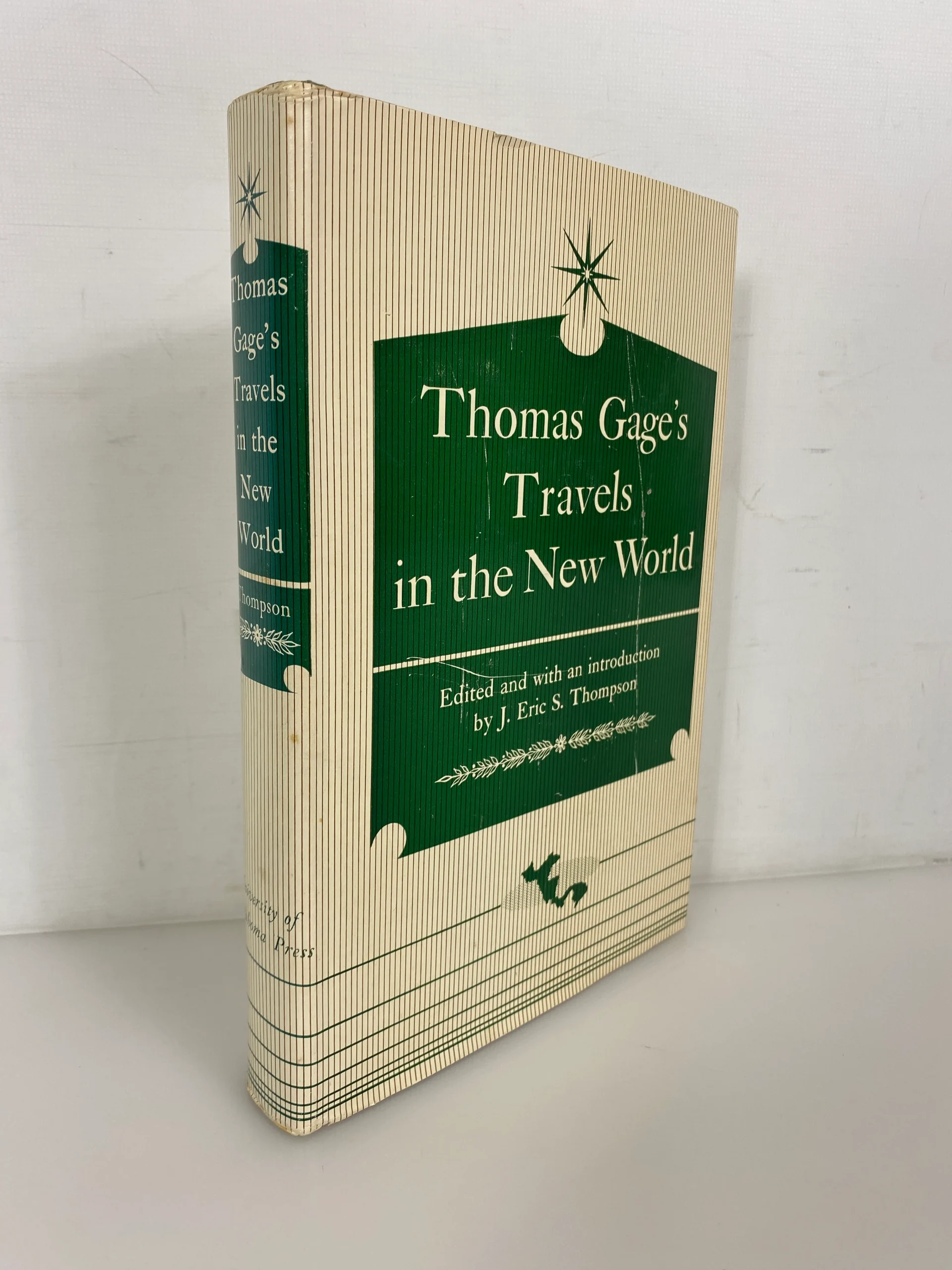 thomas-gages-travels-in-the-new-world-by-thompson-1958-1st-printing-hc-dj.webp Thomas Gage's Travels in the New World by Thompson 1958 1st Printing HC DJ