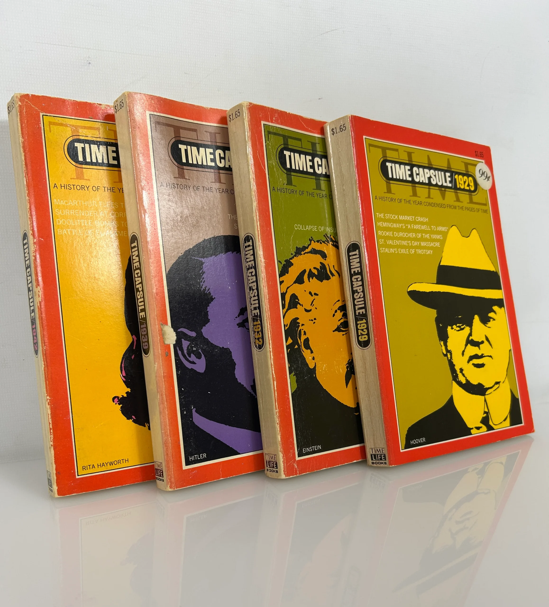 time-capsule-lot-of-4-paperback-books-19291932-1939-1942-sc.webp TIME CAPSULE Lot Of 4 Paperback Books 1929~1932 ~ 1939 ~ 1942 SC