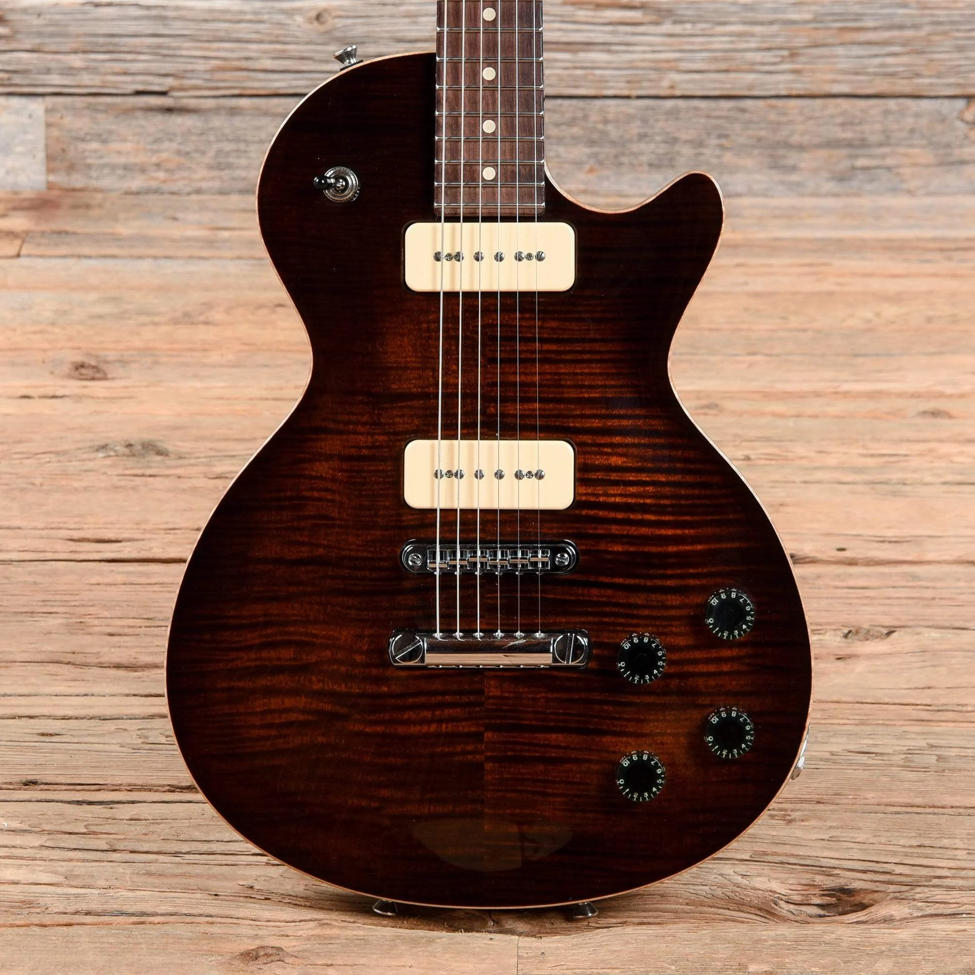 Tom Anderson Bulldog Burnished Orange Burst 2011