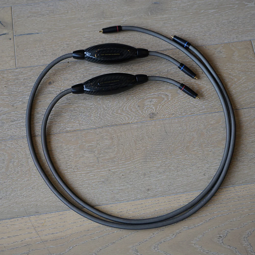 Transparent Gen 5 Opus RCA Single-Ended Interconnect Pair, 1.5M
