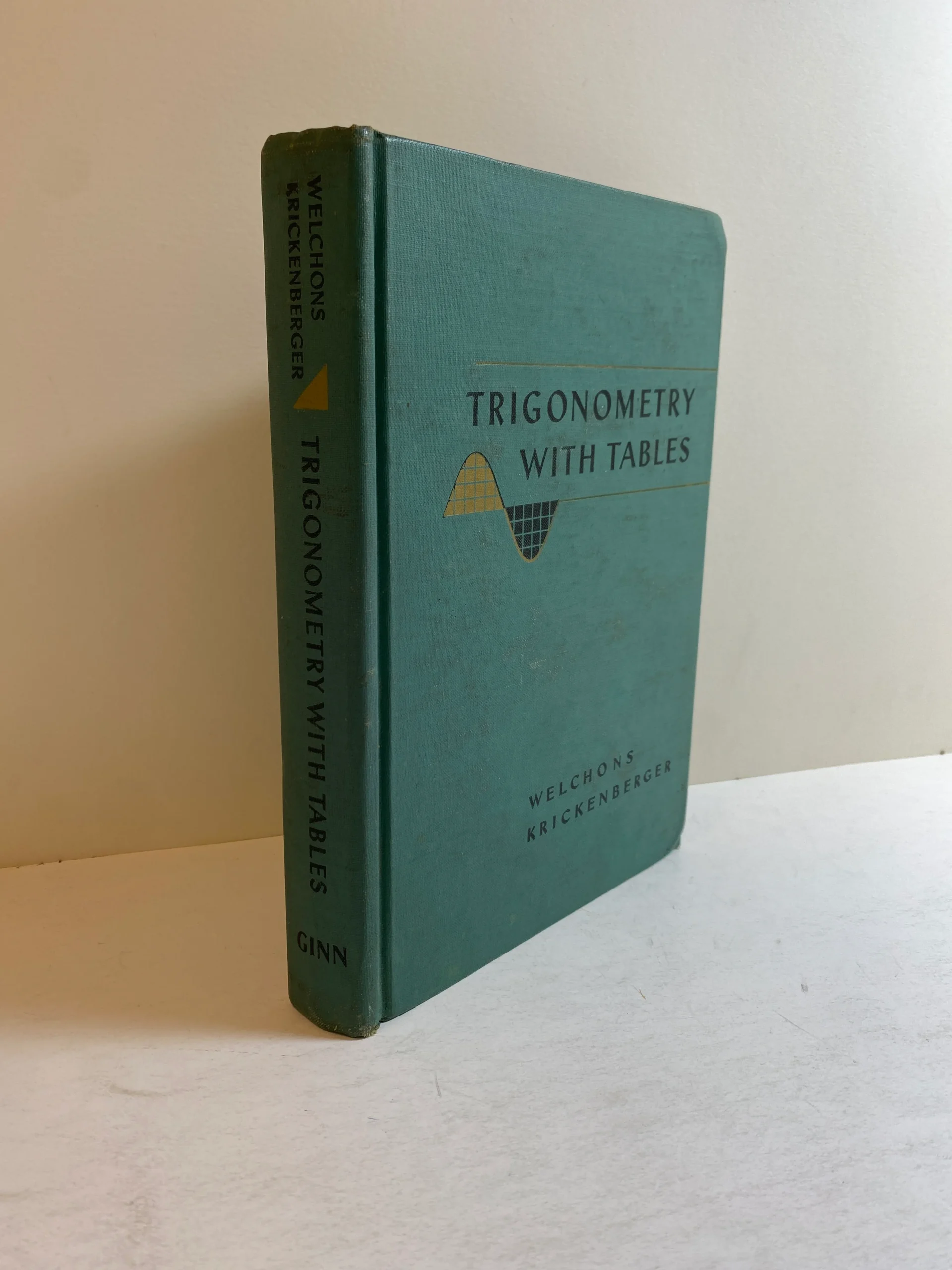 trigonometry-with-tables-by-welchonskrickenberger-1960-vintage-hc-textbook.webp Trigonometry With Tables by Welchons/Krickenberger 1960 Vintage HC Textbook