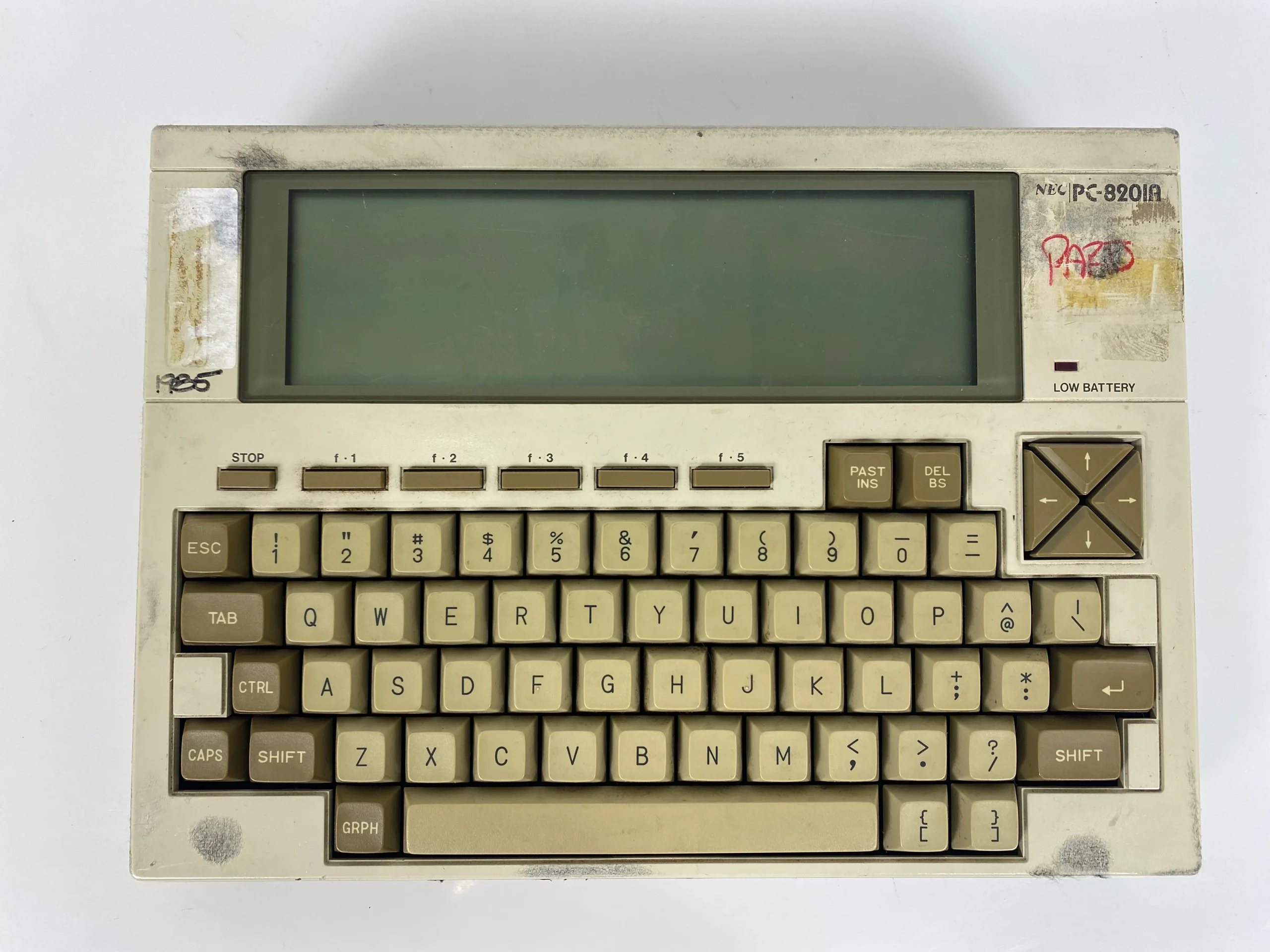 Vintage Nec PC-8201A Portable Microcomputer *Parts*