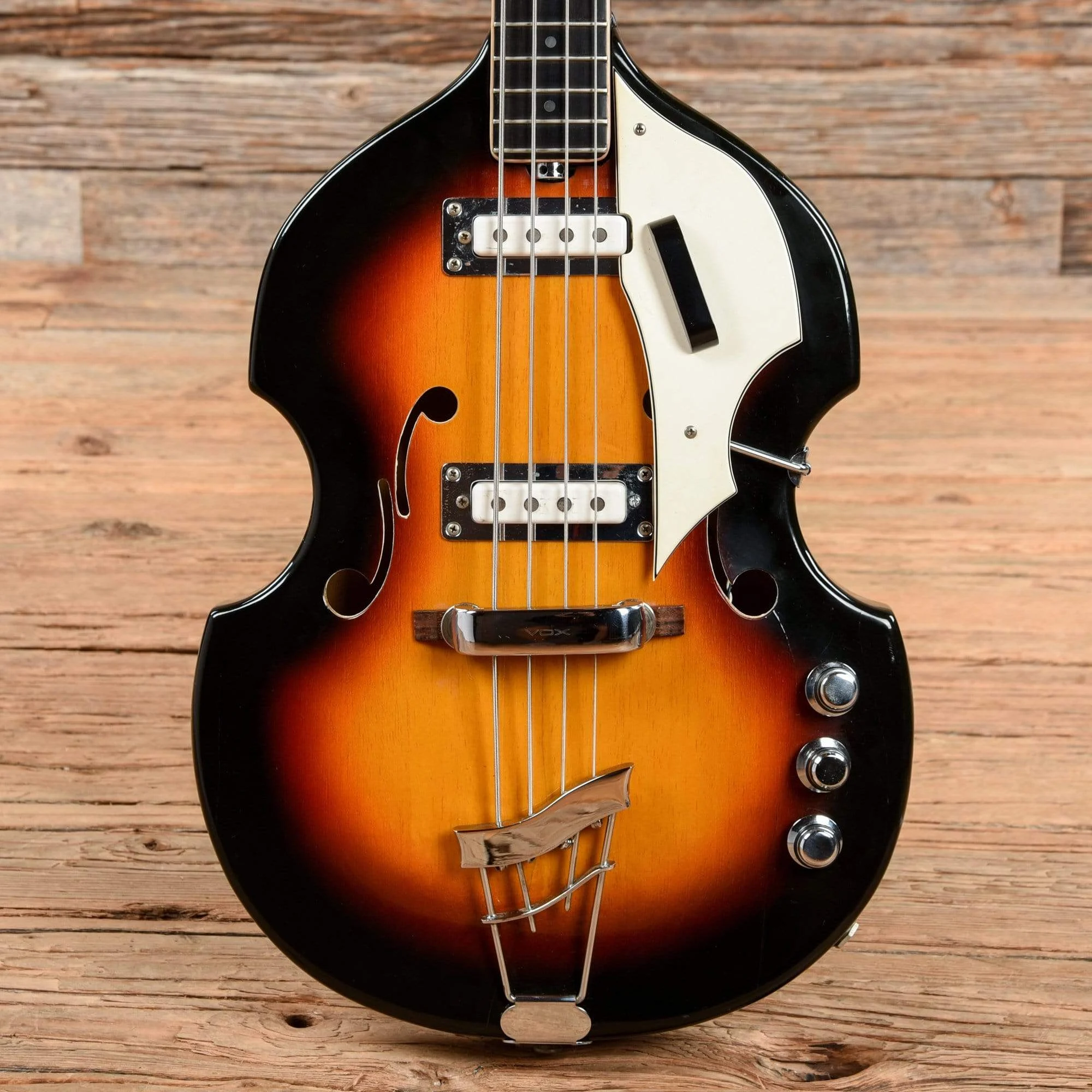 Vox Violin Bass Sunburst 1960s