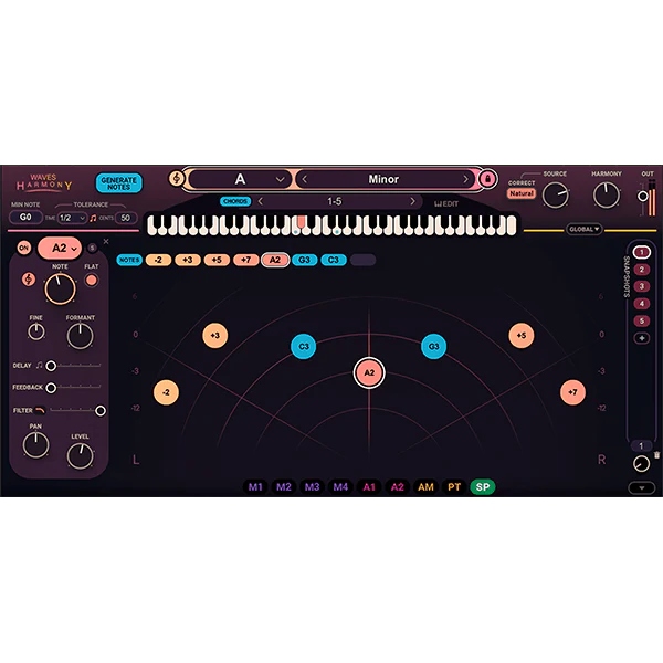 Waves Harmony - Real-time Vocal Harmony Playground