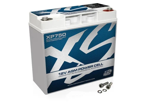 XS POWER XP750 - 12V AGM Battery, Max Amps750A,Ah:22,RC:28750W