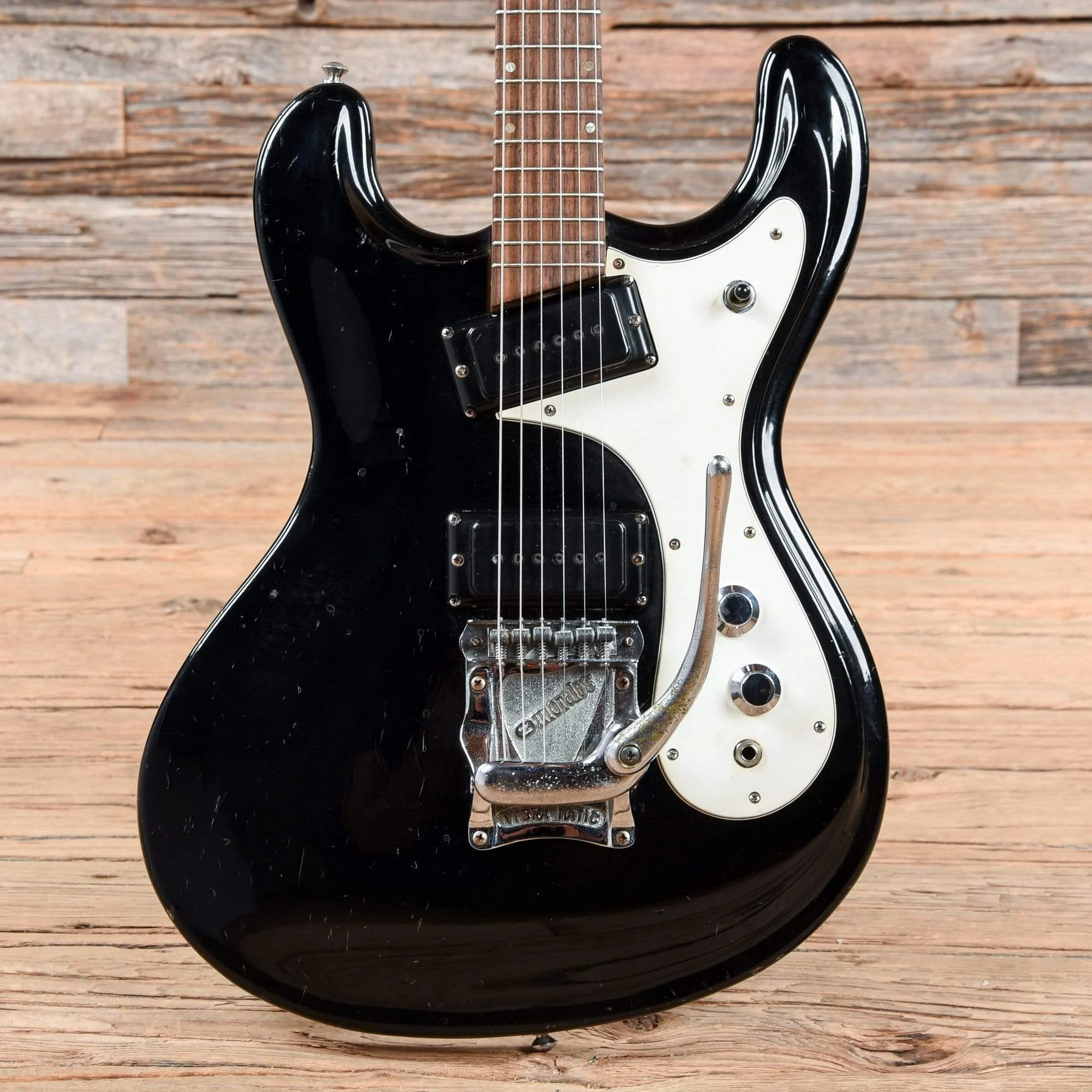 Zen-On Morales Mosrite Copy Black 1970s